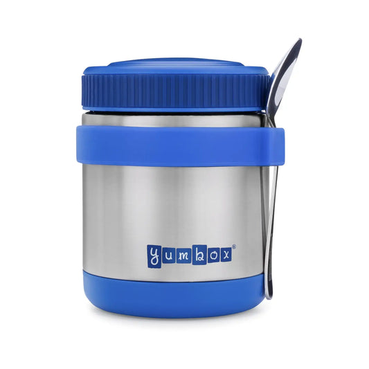 Food Thermos with Spoon - Blue